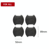 4 PCS Car-Styling Carbon Fiber Door Outer Handle Scratches Resistant Stickerfor Toyota Camry