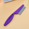 5x Pet Flea Combs, Fine Tooth Steel, Purple, 14cm, Cats & Dogs