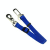 Dog Car Seat Belt, Adjustable Nylon Harness Lead Clip, Blue