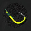 5 in 1 Stranded Double Hook Anti-winding Silver Carp Fishing Group Spring Fishing Hook, Specification:11(Fluorescent Hook)