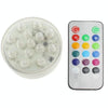 14 LED Multi Color Light with Remote Control(Silver)