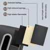 Car Seat Armrest Tissue Box Sun Visor Seat Back Hanging Paper Bag(Black)
