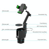 Car Beverage Rack Water Cup Mobile Phone Holder, Green