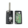 Peugeot 2 Button Remote Key 433MHz (Pre-2011) – Chip & Battery