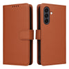 For Samsung Galaxy A36 5G BETOPNICE BN-005 2 in 1 Detachable Imitate Genuine Leather Phone Case(Brown)
