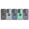 For Samsung Galaxy A26 5G Sliding Camshield TPU + PC Shockproof Phone Case with Holder(Blue)