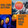 6.2" HUD GPS Head-Up Display Speedometer - Car Speed Alarm - Black