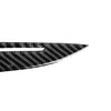 Carbon Fiber Car Lamp Eyebrow Decorative Sticker for BMW 5 Series F10 2014-2016