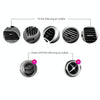 Big Eyes Pattern Gravity Cartoon Air Vent Car Mount Phone Holder(Black)