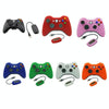 For Microsoft Xbox 360 / PC XB13 Dual Vibration Wireless 2.4G Gamepad With Receiver(Red)