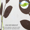 100x180cm Leaf Printed Waterproof Shower Curtain Thickened Polyester Bathroom Curtain Cloth