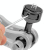 2.5cm Ball Head Clip for Action Camera Underwater Video Camera Light Diving Joint(Titanium)