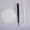 Portable T-shaped Acrylic Wrist Yarn Holder, Style: Large(White)
