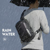 Bange BG-77112 Men Oxford Cloth Waterproof Crossbody Chest Bag with USB Port, Size: 30 x 19 x 13cm (Black)