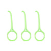 YOUTU 3pcs Invisible Braces Extractor Picking Hooks And Removing(Green)