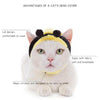 Shark Cat Hat (L) - Soft Velvet, Breathable, 5-10kg