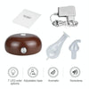 Wood Essential Oil Diffuser Aromatherapy Machine Automatic Alcohol Sprayer, Plug Specification:AU Plug(Light Brown)
