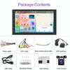 9inch Android 13.0 Dual Butt Universal Wireless Carplay Car Navigation Center Control All-In-One Monitor(Standard+AHD Camera)