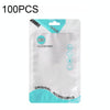 100 PCS  Charging Cable U Disk Universal Color Printing Sealing Pocket(11x18cm Green Matte)