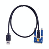 PCE164P-N03 VER006C Mini PCI-E 1X To 16X Riser For Laptop External Image Card, Spec: Blackboard 6pin