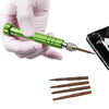 5-in-1 Aluminium Screwdriver Set for Phone Repair (Black)