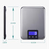 15kg x 1g Stainless Steel High Precision Kitchen Touch Electronic Scale, Load Bearing:15kg