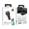 BOROFONE BZ31 Solid Single QC3.0 Car Charger Set with USB to Micro USB Cable(Black)