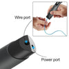 SL-300  3D Printing Pen 8 Speed Control High Temperature Version Support PLA/ABS Filament With UK Plug(Dark Grey)