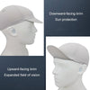 Summer Riding Sunscreen Hat Breathable Outdoor Climbing Fishing Running Sports Cap, Size: Free Code(light grey)