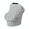 Multifunctional Cotton Nursing Towel Safety Seat Cushion Stroller Cover(Pair Cross)