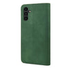 For Samsung Galaxy A36 / 56 5G Skin Feel Splicing Leather Phone Case(Green)