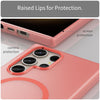 For Samsung Galaxy S23 Ultra 5G MagSafe Frosted Translucent TPU + PC Full Coverage Phone Case(Red)