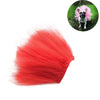 Red Mesh Dog Skirt, Size M (Waist 38cm) - Breathable Summer Puppy Dress