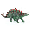 Simulation Animal Dinosaur World Static Toy Models, Style: 6 PCS Stegosaurus