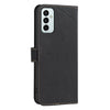 For Samsung Galaxy A23 / M23 / M13 4G Geometric Pattern RFID Leather Phone Case(Black)