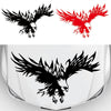 D-733 Eagle Pattern Car Modified Hood Decorative Sticker(Red)