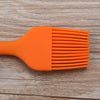 Silicone Brush Baking BBQ Oil Brushes Barbeque Tools for Kitchen Tool(orange)