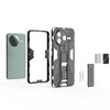 For Redmi K80 Supersonic PC + TPU Holder Phone Case(Black)