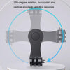 360 Rotation J-Hook Buckle Mount Adapter(Black)