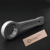 TUOSEN Single-end Straight Handle Gray Phosphating Percussion Wrench, Size:60mm
