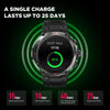 Zeblaze Stratos 2 1.3 inch AMOLED Screen Smart Watch, Support Sleep Monitoring / Heart Rate Monitoring(Grey)
