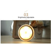 CL037 Warm White Light Infra-red Remote Control LED Night Light , USB Charging Bedroom Wall Light, Remote Control Dstance: 3-5m