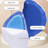 1pair Sneakers Martin Boots Anti-Abrasion Heel Stickers Heel Invisible Self-Adhesive Shoe Stickers, Color: White Thick