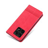 For Xiaomi Redmi K70/K70 Pro AZNS Magnetic Calf Texture Flip Leather Phone Case(Red)