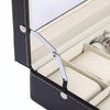 24 Bit PU Leather Watch Storage Box Display Box