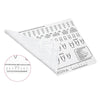 40x30x0.06cm Silicone Manicure Pads Palette Practice Table Mats(Transparent)