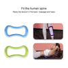 Smooth Yoga Pilates Magic Circle Fascia Stretching Training Ring(Yellow)