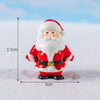 Micro Landscape Christmas Decorations Accessories Desktop Small Ornaments, Style: No.2 Santa Claus Stand