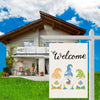 Easter Decorative Linen Strong and Durable Garden Flag(1230-9)