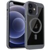 For iPhone 12 Honeycomb Cooling MagSafe Phone Case(Grey)
